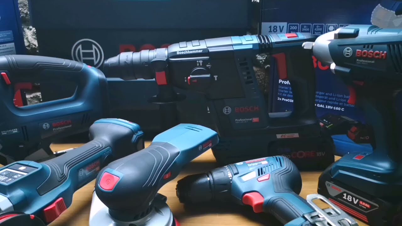 Bosch Professional HEAVY DUTY vs LI tools