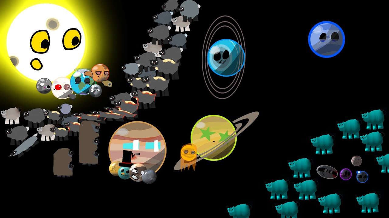 The last real solar system song all parts @DigitalHourglass 