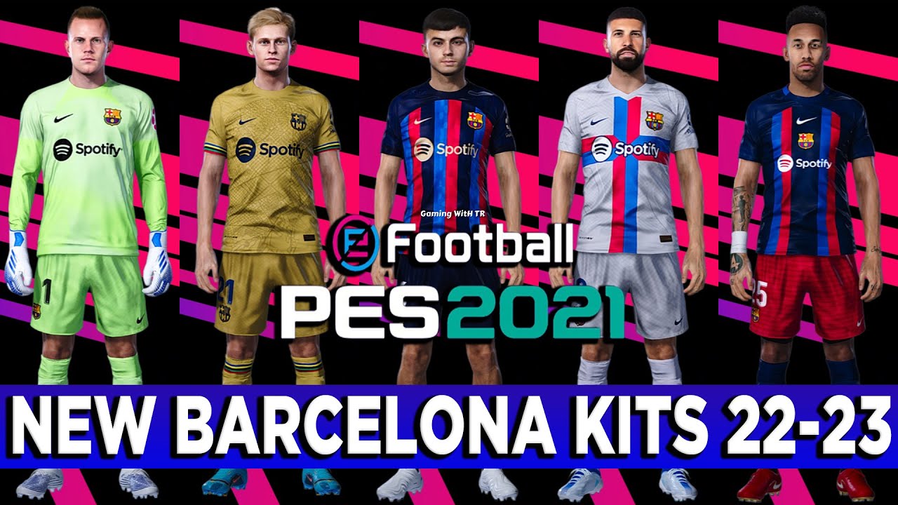 New players and the Barça third kit are now available in PES 2021