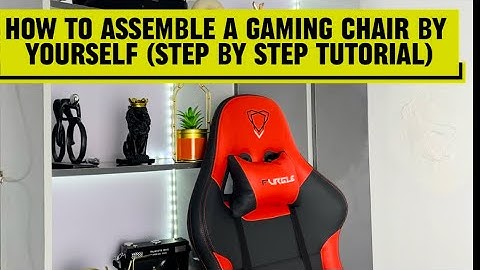 Gaming chair  Easiest  way to assemble (Step by Step Tutorial) Watch video till the end  