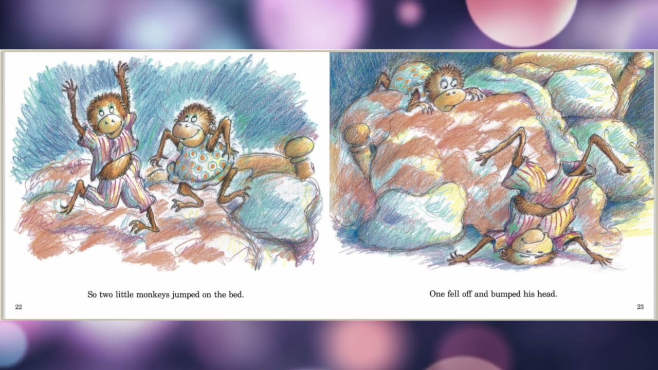 Five Little Monkeys Jumping on the Bed Read A loud