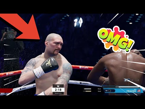 Joe Frazier Dominates Oleksandr Usyk , Undisputed Ranked Multiplayer Gameplay