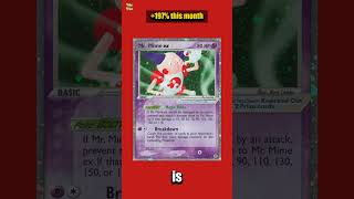 😳 Mr. Mime ex from FireRed & LeafGreen:  197% this month, now £100.88 #shorts