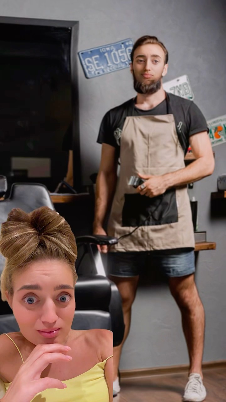 WAIT IT? Will you come to me for haircut???‍♀️