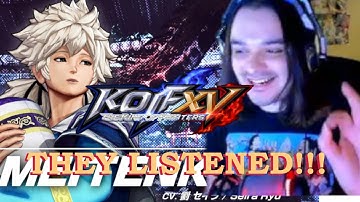 BONKOTZU REACTS: KOF XV Meitenkun Character Trailer