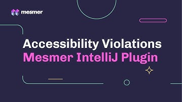 How to discover Accessibility Violations in your Mobile App | Mesmer Jetbrains IDE Plugin (Intro)