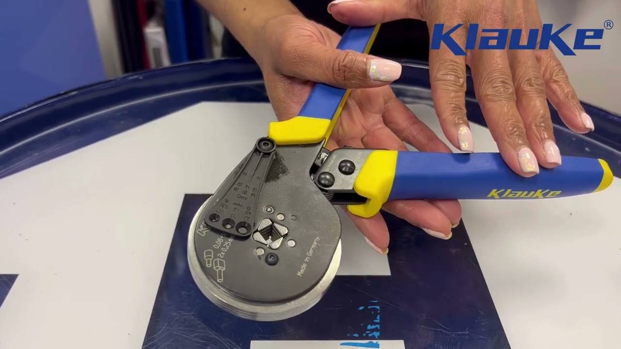 Matrice De Sertissage Klauke NF22/16 16mm² Pour Outils Série K22 - Occasion En état De Fonctionnement