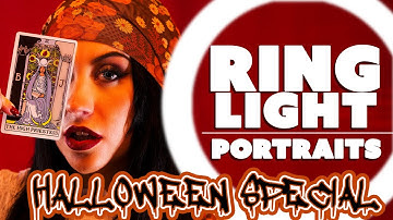 Het beheersen van de ringlamp voor portretten: Halloween-editie #halloweeninspo