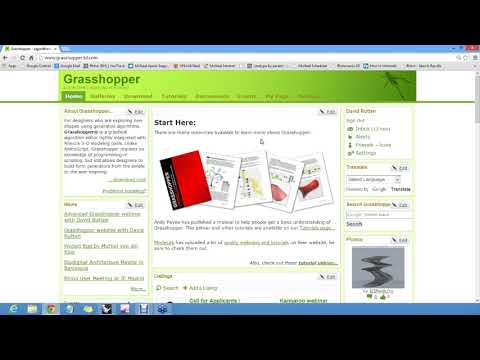 09 - How to get Support and find Samples - Grasshopper Basics