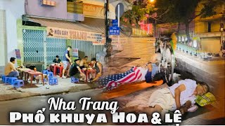 Nha Trang Phố Khuya Hoa & Lệ. Nhiều Người Vô Gia Cư Sống Vất Vưởng Qua Ngày Trên Ghế Đá Vỉa Hè. LTNT