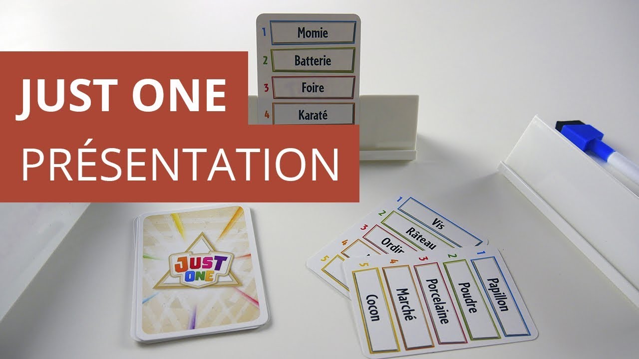 Just One - Présentation du jeu 