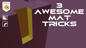 Awesome Material Tricks You Did Not Know for Blender with HardOPS and Boxcutter