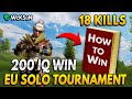 I READ MY OPPONENTS PERFECTLY (200IQ) |18Kills Tournament Lobby | Call of Duty Mobile: Battle Royale