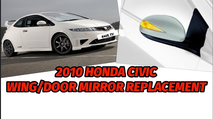 2010 honda civic driver side mirror