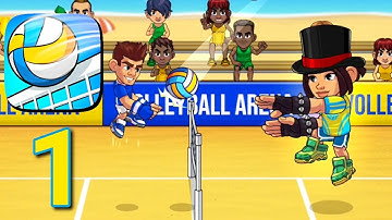 Volleyball Arena Android,ios Gameplay Walkthrough Part 1