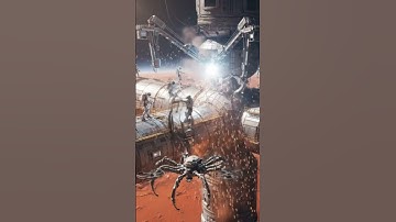 Unstoppable Martian construction: Settlers #shorts #MartianLife #scifi #trending #terraforming