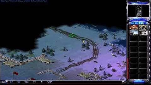 Red alert 2 Egypt Allied Mission 5 Operation Dark Night Hard Level