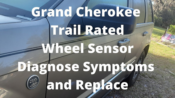 Wheel speed sensor 2005 jeep grand cherokee
