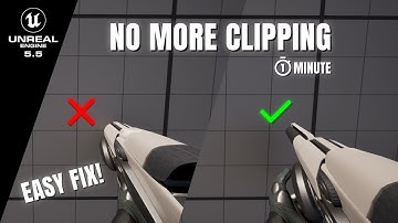🔥 FIX Unreal Engine Clipping FAST! (First Person Rendering Tutorial)