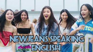 NewJeans (뉴진스) speaking English