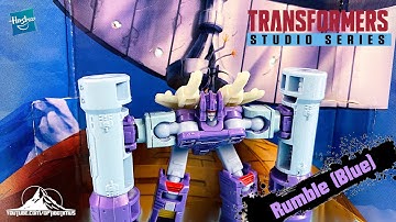 Transformers Studio Series 86 Core Class RUMBLE (blue) Video Review