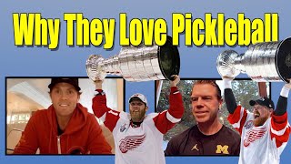 Kris Draper and Dan Cleary Talk About Why They Love Pickleball