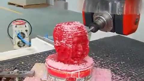 5 Axis CNC Router, table moving