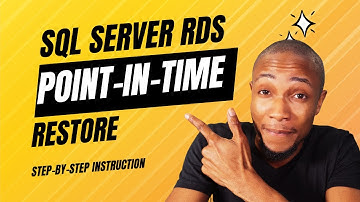 How to Restore SQL Server RDS Database to Point-in-time