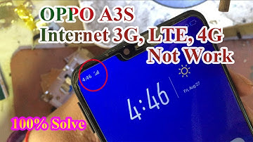 How to fix OPPO CPH1853 no Network Coverage, 3G, LTE, 4G Not working