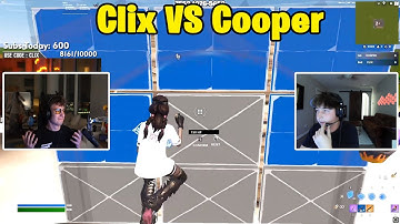 Clix VS Cooper 1v1 Buildfights