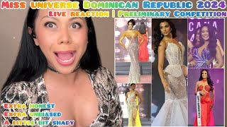 REACCIÓN EN VIVO. Miss Universe República Dominicana 2024 Competencia Preliminar |  En Ingles