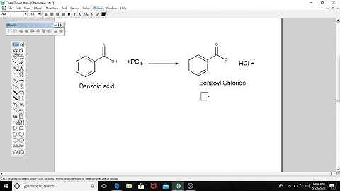 Chemdraw software handling Video 1
