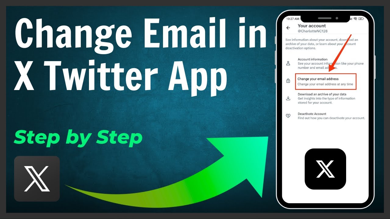 How to Change Email in X Twitter