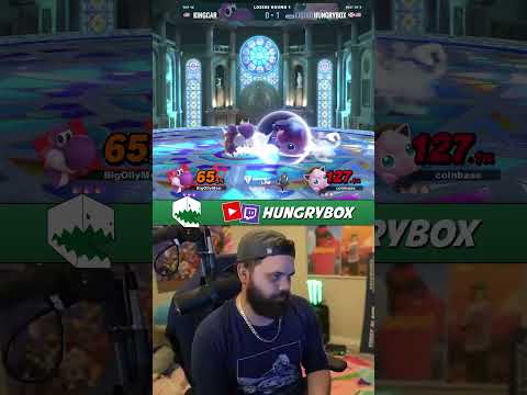 THE DOUBLE PARRY REST!! #smashbros #hungrybox