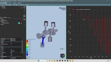 ANSYS Motion  - Transient Structural - Rigid  Dynamics +Static Structural Comparison #analysis