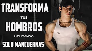 Rutina De Hombros 3D Solo Mancuernas Consigue Hombros Grandes En Casa