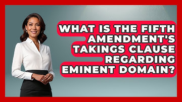 What Is The Fifth Amendment