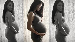 Geeta Basra Flaunting Her Big Baby Bump In Her Maternity Photoshoot With Her New Baby