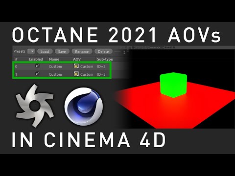 Silverwing Quick Tip: Octane 2021 AOVs in Cinema 4D