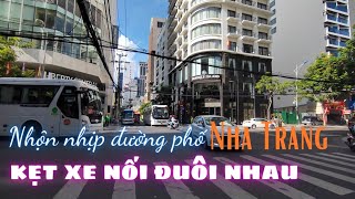 Nha Trang Cuối Tuần Đông Khách Du Lịch - Dường Phố Xe Cộ Nối Nhau Ùn Tắc