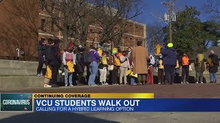 Information VCU students, staff call for widespread hybrid learning amid COVID-19 pandemic News