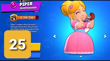 Brawl Stars - Gameplay Walkthrough Part 25 - PINK PIPER (iOS, Android)