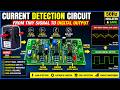 50Hz Current Transformer Signal Processing Circuit TL084 + LM393