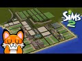 The sims 2 whitetail city  finishing the platting