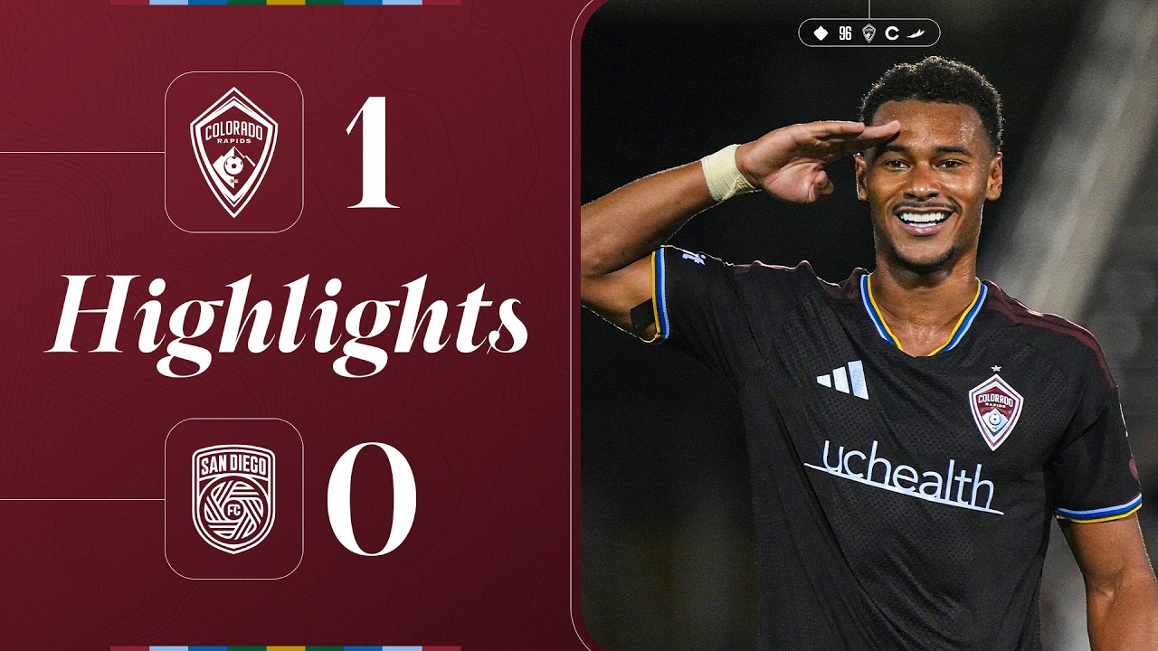 Highlights | Williams scores in debut, Rapids blank San Diego 1-0