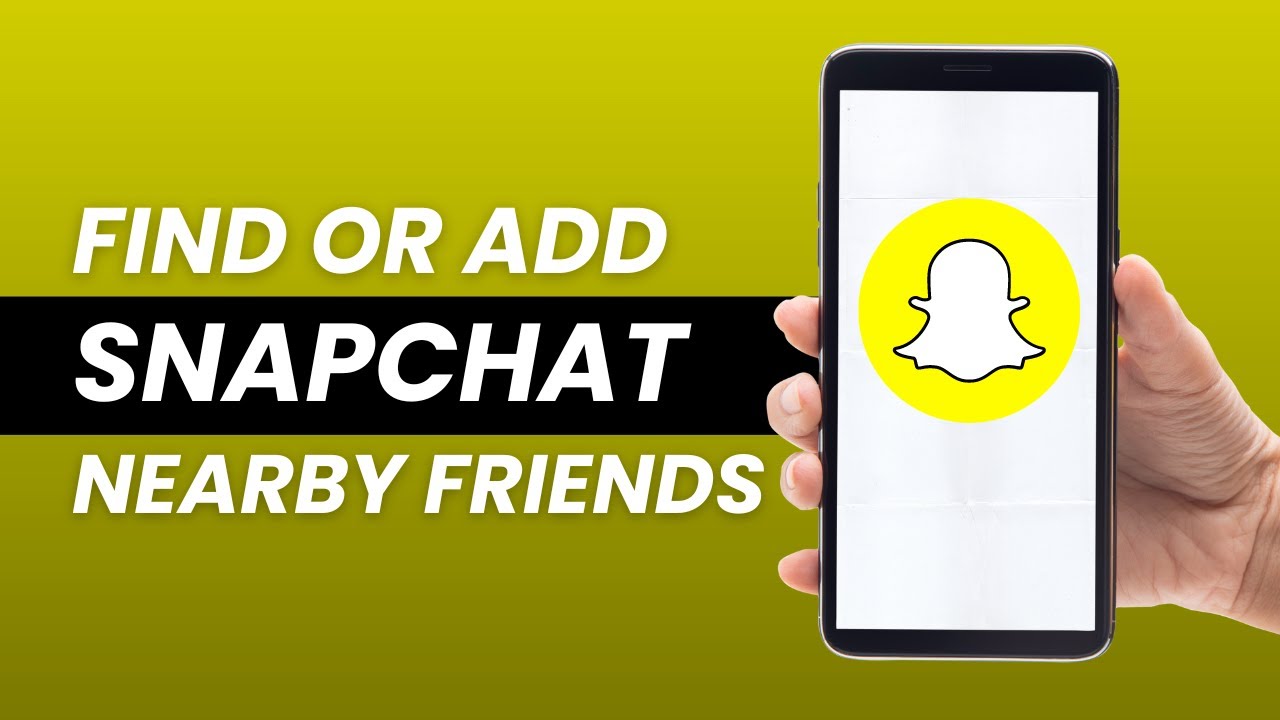 How to Find / Add Nearby Friends on Snapchat 2023 - YouTube