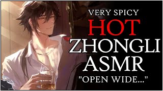 𝐕𝐄𝐑𝐘 HOT | Zhongli makes you come for him after he... | Genshin Impact Zhongli x Listener