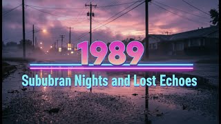 Back to 1989 – Suburban Nights and Lost Echoes | Retro Synth • Late Night Mood