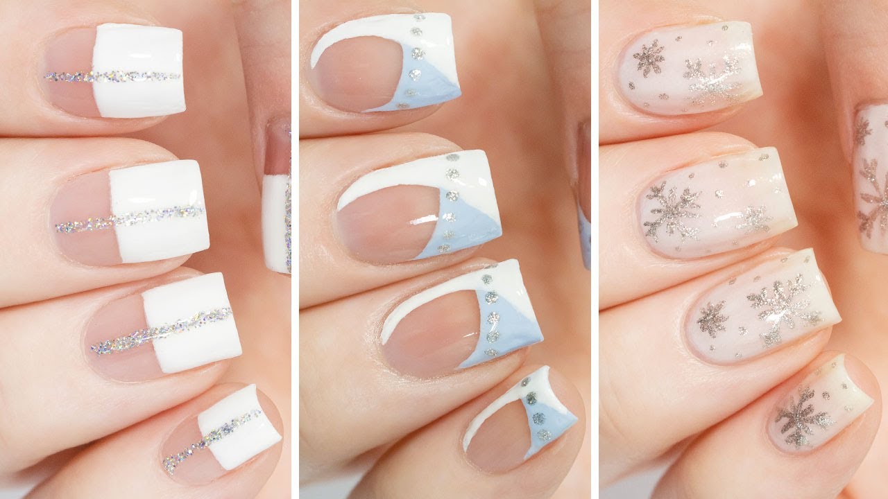 Elegant Winter Nails 2023-2024: 19 Inspiring Ideas - thepinkgoose.com | Winter  nails, Holiday nails, Trendy nail art designs