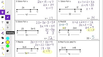 Segment Addition Postulate & Congruent Segments - Video Lesson